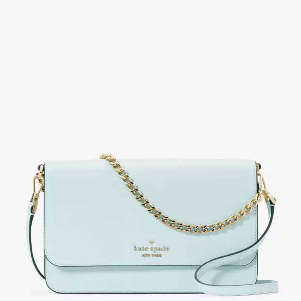 Blue Glow Madison Flap Convertible Crossbody